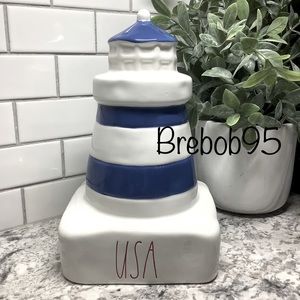 Rae Dunn USA Lighthouse- LAST ONE